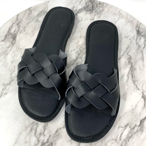 Cushionaire Winnie Woven Slide Sandals 7.5-8 Comfy Classic Summer Minimalist - Picture 15 of 16